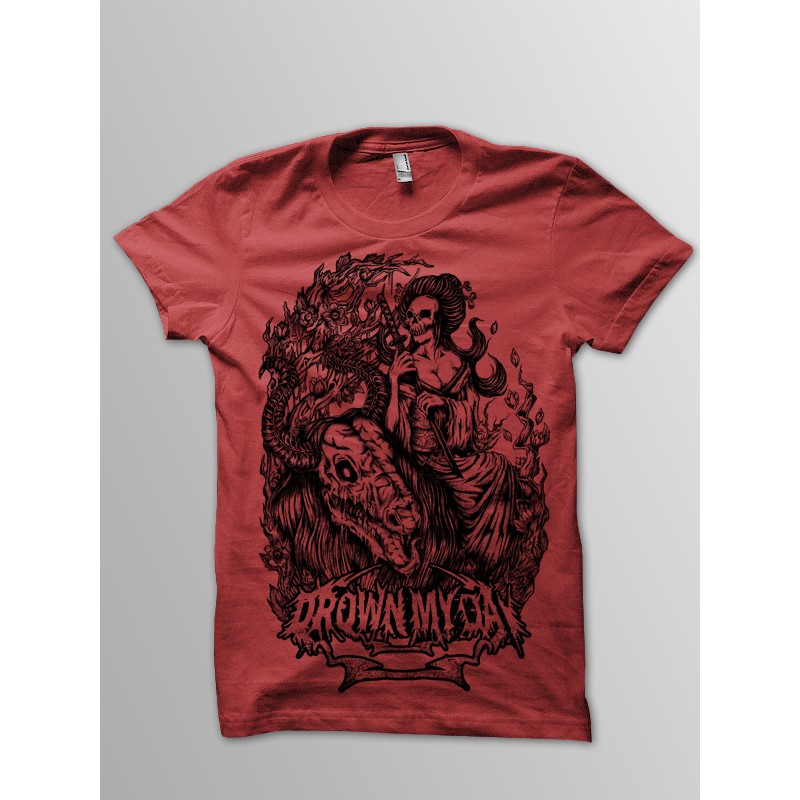 CURSE OF SORROW RED T-SHIRT